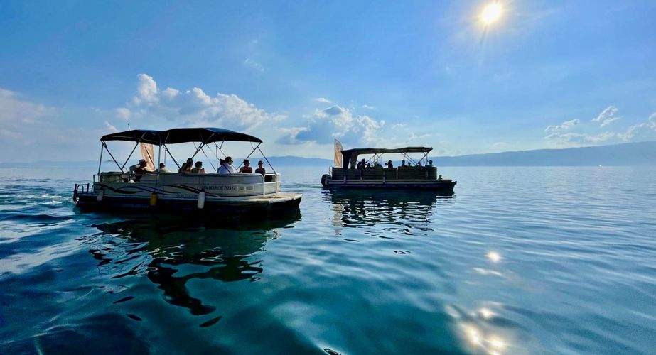 Balkan boottocht Ohrid lake Balkan boottocht Ohrid lake